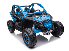 Load image into Gallery viewer, Licensed Can-Am Maverick 4WD Double 24V Blue