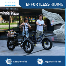 Charger l&#39;image dans la galerie, HiBoy - EX6F Foldable Electric Bike Black