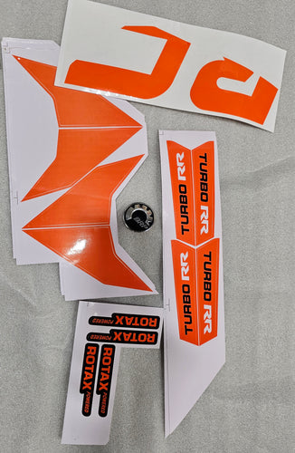 Can-Am Maverick Orange Stickers