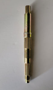 Shaft drive rear axle.
