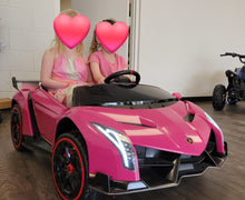 Load image into Gallery viewer, Licensed Lamborghini veneno 4WD Pink