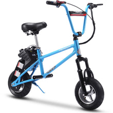 Charger l'image dans la galerie, https://mototecusa.com/assets/images/MT-Mini-Bike-V2-52cc_Blue.jpg