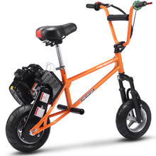 Charger l'image dans la galerie, https://mototecusa.com/assets/images/MT-Mini-Bike-V2-52cc_Orange_3.jpg