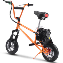 Charger l'image dans la galerie, https://mototecusa.com/assets/images/MT-Mini-Bike-V2-52cc_Orange_4.jpg