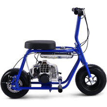 Charger l'image dans la galerie, https://mototecusa.com/assets/images/Wild-Rover-49cc-Mini-Bike_Blue_2.jpg