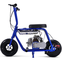 Charger l'image dans la galerie, https://mototecusa.com/assets/images/Wild-Rover-49cc-Mini-Bike_Blue_5.jpg