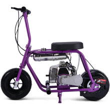 Charger l'image dans la galerie, https://mototecusa.com/assets/images/Wild-Rover-49cc-Mini-Bike_Purple_5.jpg