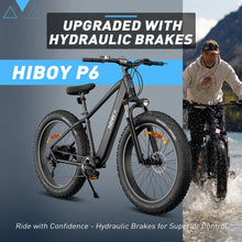 Charger l&#39;image dans la galerie, Hiboy P6 Fat Tire Electric Bike