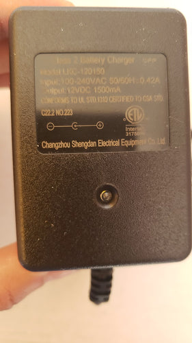 Charger or  Adaptor 12V DC 1500mA