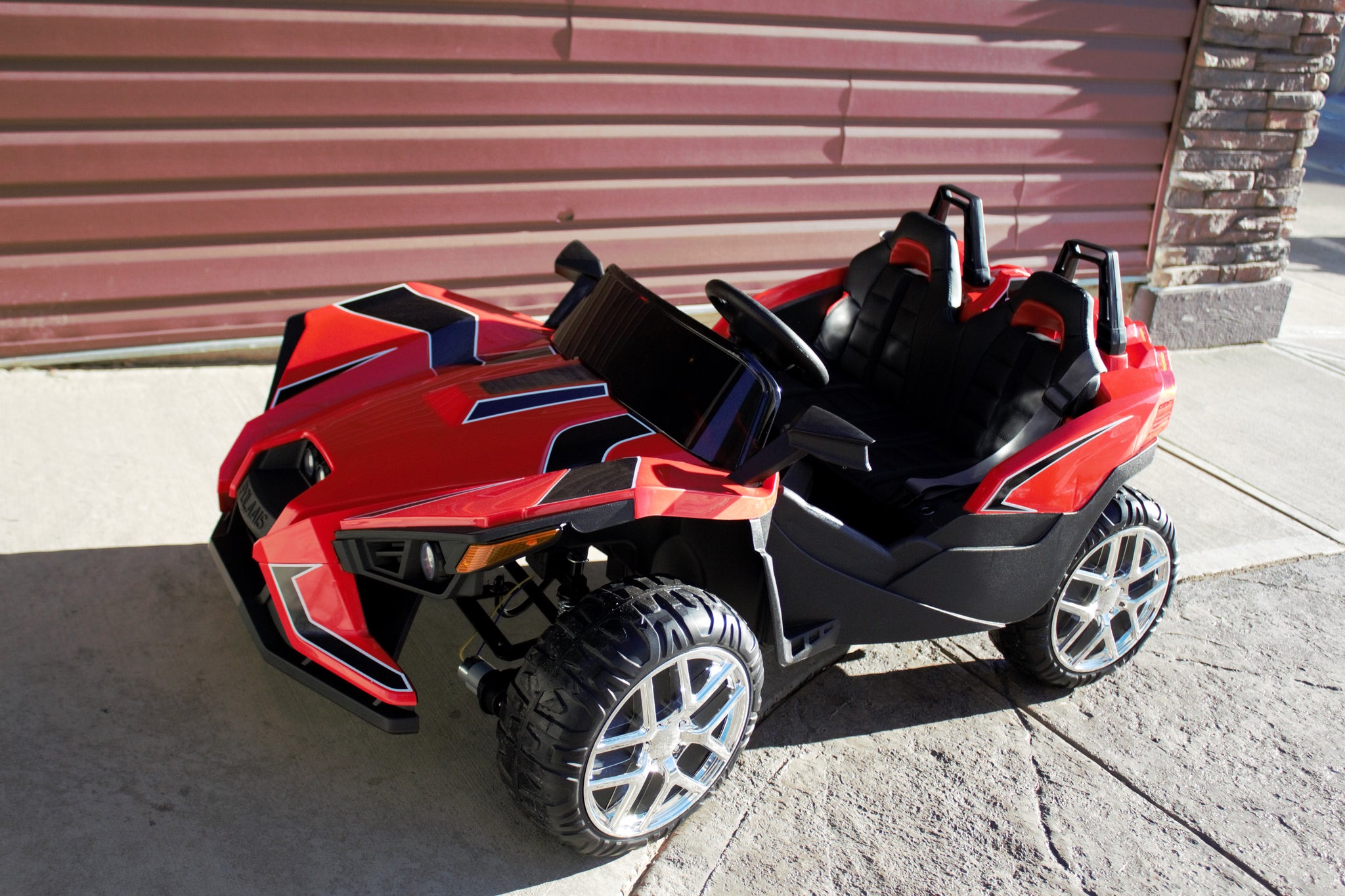peg perego polaris slingshot battery-operated ride-on POLAAIS SLINGSHOT red – OURFUNTOYS