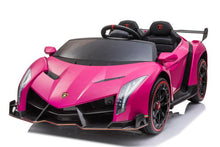 Load image into Gallery viewer, Licensed Lamborghini veneno 4WD Pink